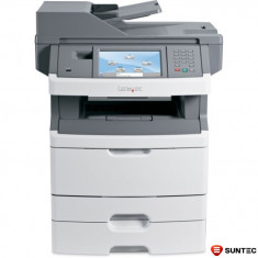 Imprimanta Multifunctionala laser monocrom Lexmark x466de 34S7904 + tava suplimentara bonus (cartus 15000 pagini), ambalaj original foto