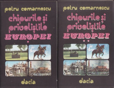 Petru Comarnescu - Chipurile si privelistile Europei.Vol. I + Vol. II - 34484 foto