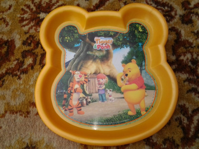 Winnie the Pooh farfurie copii foto
