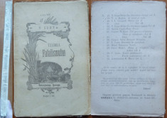 Vasile Conta , Teoria Fatalismului , Iasi , Saraga , 1899 , editia 1 in volum foto