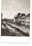 @carte postala(ilustrata) -BUZAU-B-dul Nicolaie Balcescu