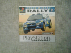 Manual - Colin McRae Rally PLATINUM - Playstation PS1 ( GameLand ) foto