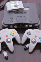 NINTENDO 64 - N64 - COMPLET ACCESORIZAT foto