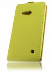 Husa Nokia Lumia 730, Piele eco, flexi, verde foto