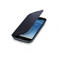 Flip Cover Samsung Galaxy S3 i9300, Negru foto