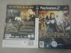 Coperta - The Lord of the rings - The return of the king - PS2 ( GameLand ) foto