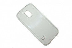 Husa Samsung Galaxy S5 mini G800 - ultra slim 0.3 mm silicon transparent foto