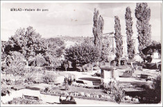 Barlad.Vedere din parc,circulata,francata,1962 foto