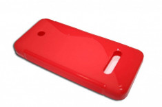 Husa Nokia Asha 301 - S Line - silicon rosu foto