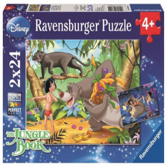 Puzzle Prietenii Lui Mowgli, 2X24 Piese foto