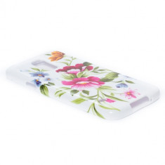 Husa Samsung Galaxy S5 I9600 G900 Pretty Flowers, Silicon, Multicolor foto