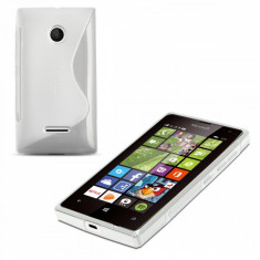 Husa Microsoft Lumia 435, TOP, S Line, silicon transparent foto