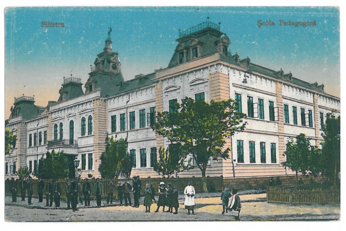 2017 - SILISTRA, Dobrogea, High School - old postcard - unused
