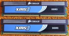 Kit Memorie Corsair XMS3 4GB ( 2 X 2 GB ) DDR3 1600 MHz CMX4GX3M2A1600C7 foto