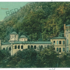 1680 - TISMANA, Gorj, Monastery - old postcard - used - 1914