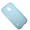 Husa Samsung Galaxy S5 mini G800 - ultra slim 0.3 mm silicon bleu