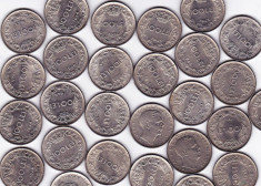 Regele MIHAI I.50 monede 100 lei 1943+100 lei 1944 a.UNC aproape necirculate(3) foto