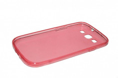 Husa Samsung Galaxy S3 i9300 - ultra slim 0.3 mm silicon rosu foto