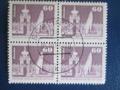 TIMBRE GERMANIA BLOC STAMPILAT foto