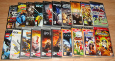 20 Carcase si carticele originale pentru jocuri PSP foto
