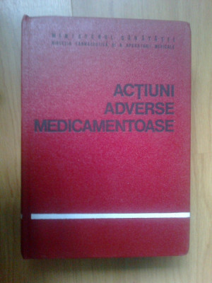 n2 Actiuni adverse medicamentoase - Gh. Panaitescu - foto