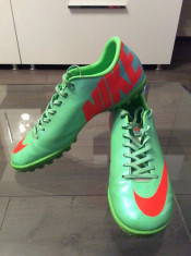 Ghete fotbal teren sintetic NIKE Mercurial Victory IV TF foto