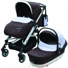 Carucior copii 3 in 1 MyKids Carello Mara M5 Brown foto