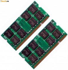 Placute Rami laptop DDR2 PC2-5300s-555-12-E3 2GB Samsung Elpida etc foto