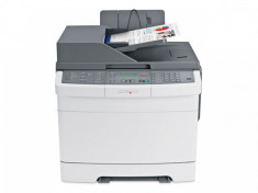 Multifunctionala Laser Color Lexmark X544N, 23 ppm, Fax, Copiator, Scanner, Retea, USB foto