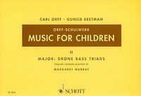 Music for Children, Volume 2: Major: Drone Bass-Triads foto