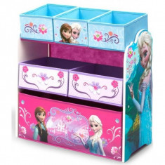 Organizator jucarii cu cadru din lemn Disney Frozen foto