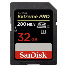 Card Sandisk Extreme Pro SDHC UHS-II U3 32GB Class 10 foto