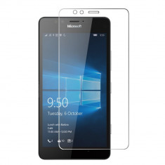 FOLIE STICLA SECURIZATA MICROSOFT LUMIA 550 TEMPERED GLASS foto