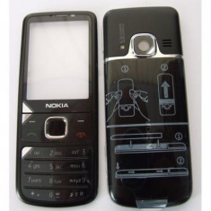 Carcasa Nokia 6700 neagra black noua foto