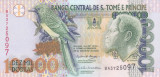 Bancnota Sao Tome si Principe 10.000 Dobras 2004 - P66c UNC