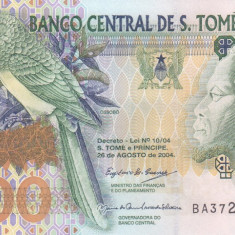 Bancnota Sao Tome si Principe 10.000 Dobras 2004 - P66c UNC