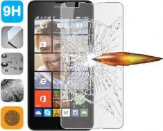 FOLIE STICLA SECURIZATA MICROSOFT LUMIA 650 TEMPERED GLASS foto