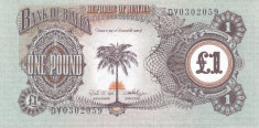 Bancnota Biafra 1 Pound (1968) - P5 UNC foto