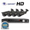 Kit supraveghere AHD cu 4 camere 1MP si DVR Eyecam EC-AHD-KIT2