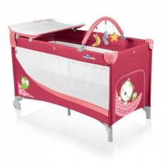 Baby Design Dream 02 raspberry 2014 - Patut pliabil cu 2 nivele foto