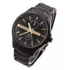 Ceas CURREN 8128 - Barbatesc , Quartz , Curea Otel Inoxidabil, Analog , Casual