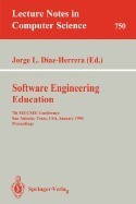 Software Engineering Education: 7th SEI Csee Conference, San Antonio, Texas, USA, January 5-7, 1994. Proceedings foto