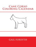 Cane Corso Coloring Calendar foto
