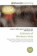 Criticism of Windows Vista foto
