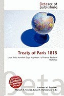 Treaty of Paris 1815 foto