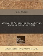 Absalon Et Achitophel Poema Latino Carmine Donatum. (1682) foto