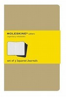 Moleskine Cahiers Set of 3 Squared Journals foto