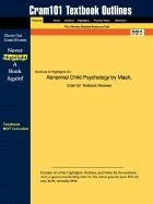 Outlines &amp;amp; Highlights for Abnormal Child Psychology by MASH &amp;amp; Wolfe foto