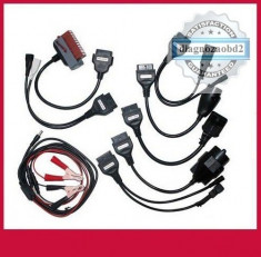 Set cabluri adaptoare masini autoturisme pt. tester auto Delphi CDP cablu OBD2 foto
