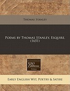 Poems by Thomas Stanley, Esquire. (1651) foto